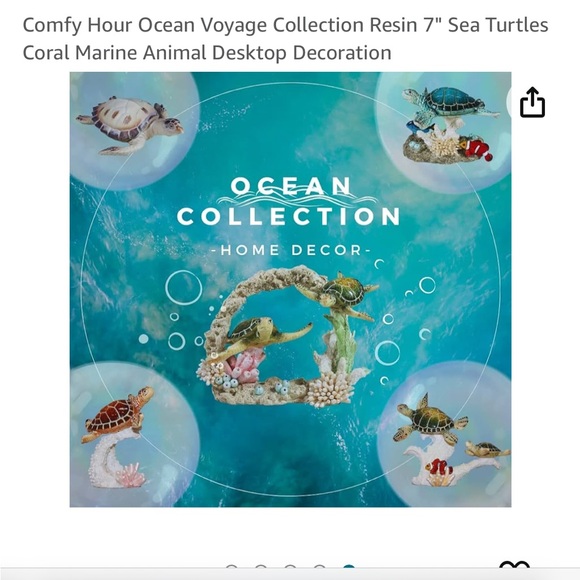 December Diamonds Sea Turtles on Coral - Picture 5 of 7